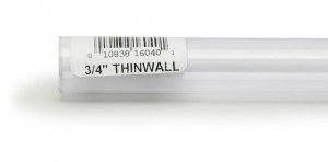 LE-16040 Thinwall Rigid Tubing  3/4"x36"