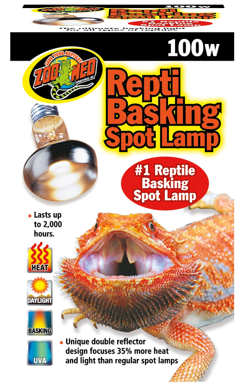 ZM-36100 Repti Basking Spot Lamp 100w