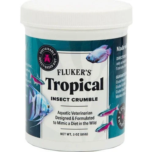 FL-68001 Tropical Fish Food Crumble 3oz