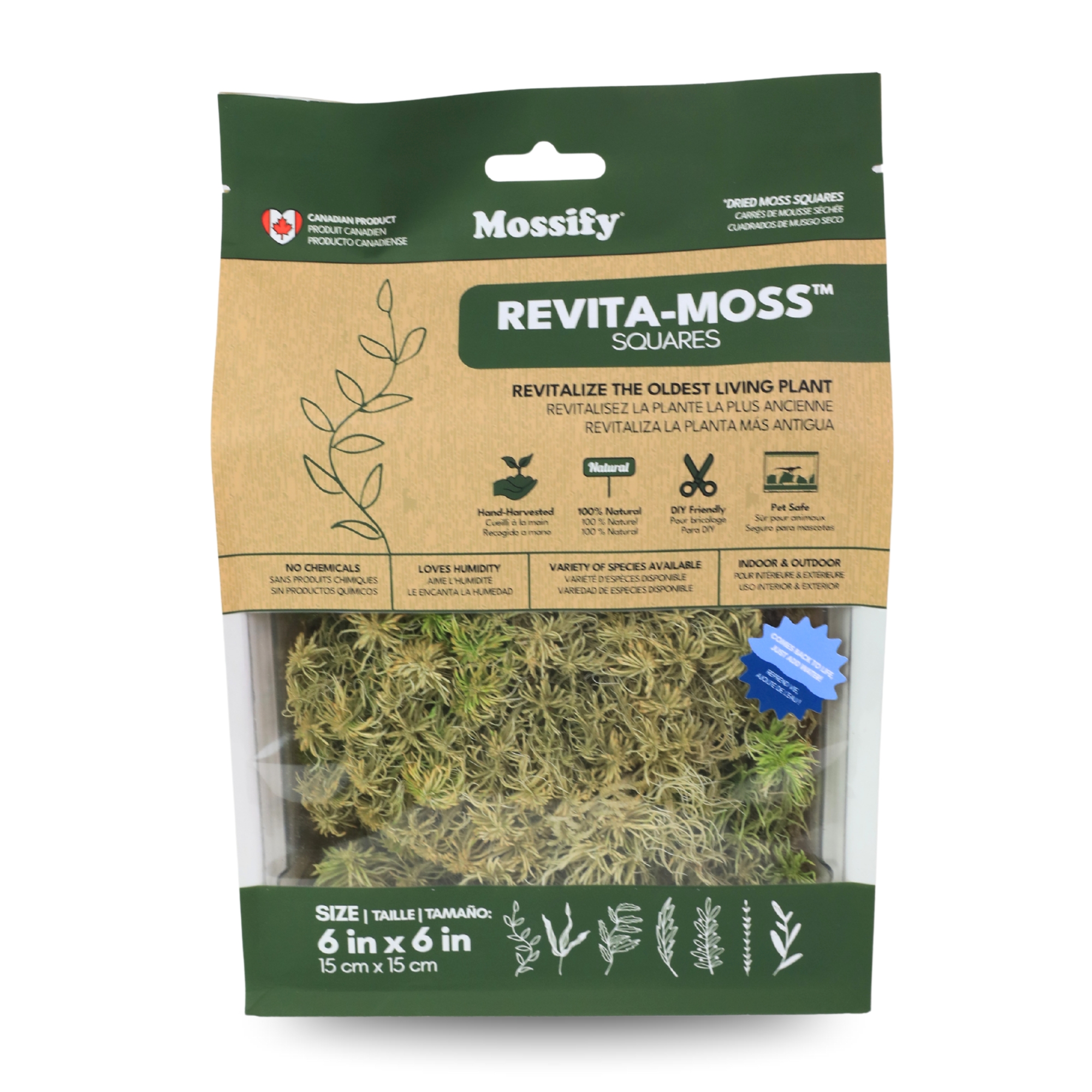 MO-99820 Revita- Natural Canadian Sphagnum Moss
