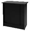 ML-67010 Knockdown Cabinet 20x12 Black