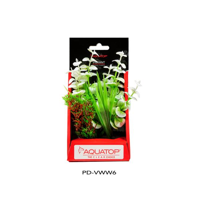 AU-88039 Plant Vibrant Wild White 6"