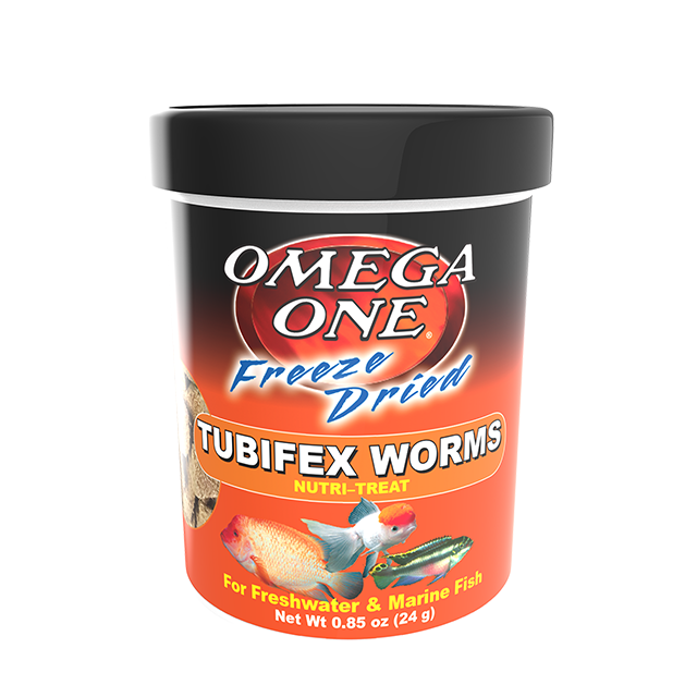OO-00331 Omega One Freeze Dried Tubifex Worm .85oz