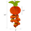 AE-01788 Small Orange Bird Toy 4"x 10"