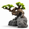 AU-75203 Bonsai Tree Ornament Brazilian Tree (#1) 11x4x8