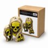AU-75210 Aquarium Ornament Glowing Skull Trio