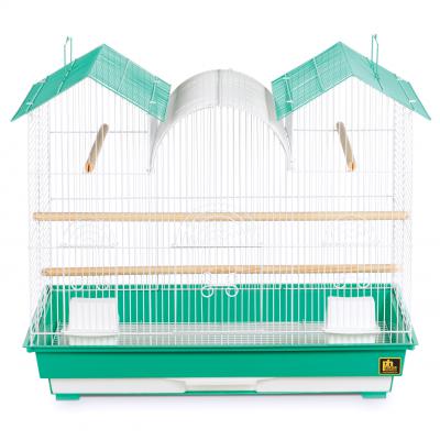 PH-71804 Triple Roof Bird Cage Green 26"x14"